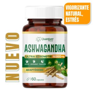 Ashwagandha Ultra Strength 6000 – Tu escudo natural contra el estrés, la fatiga y las noches en vela