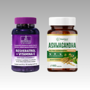 COMBO 1: Resveratrol + Ashwaganda