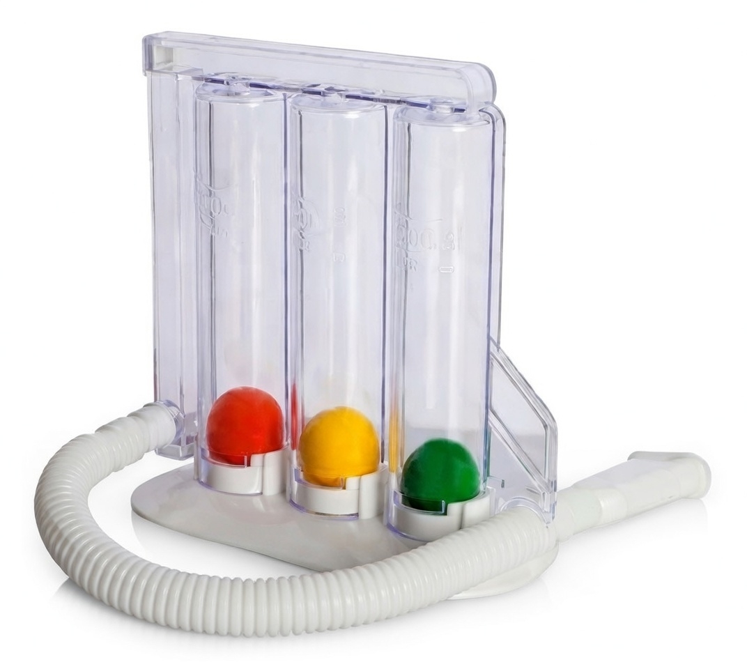 Espirómetro Incentivo - Ejercitador Pulmonar (IVA 0%)