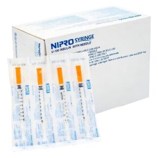 Jeringas de Insulina Nipro Syringe U-100 (IVA0%)