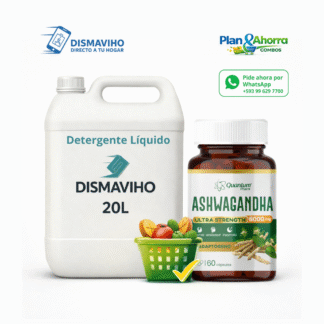 Ashwagandha + Detergente Líquido