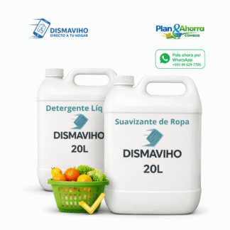 Detergente Líquido + Suavizante de Ropa