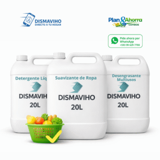 Detergente + Suavizante + Desengrasante