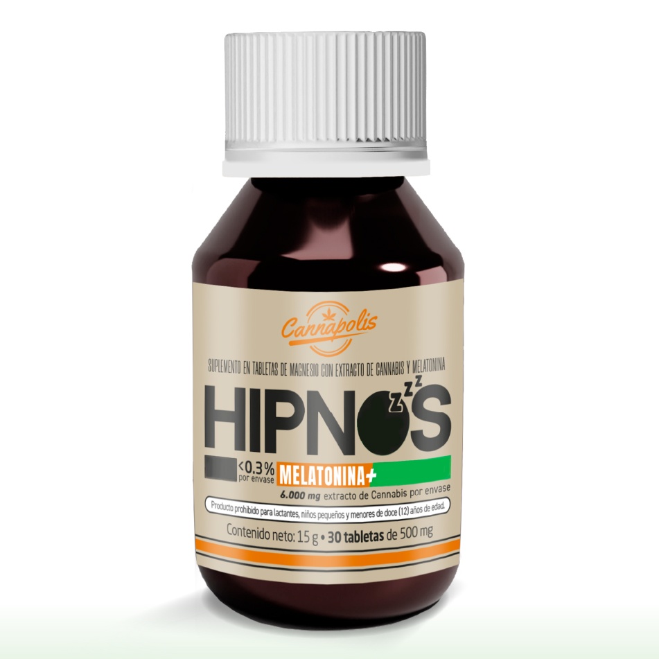 Hipnos (Melatonina, Cáñamo y Magnesio)